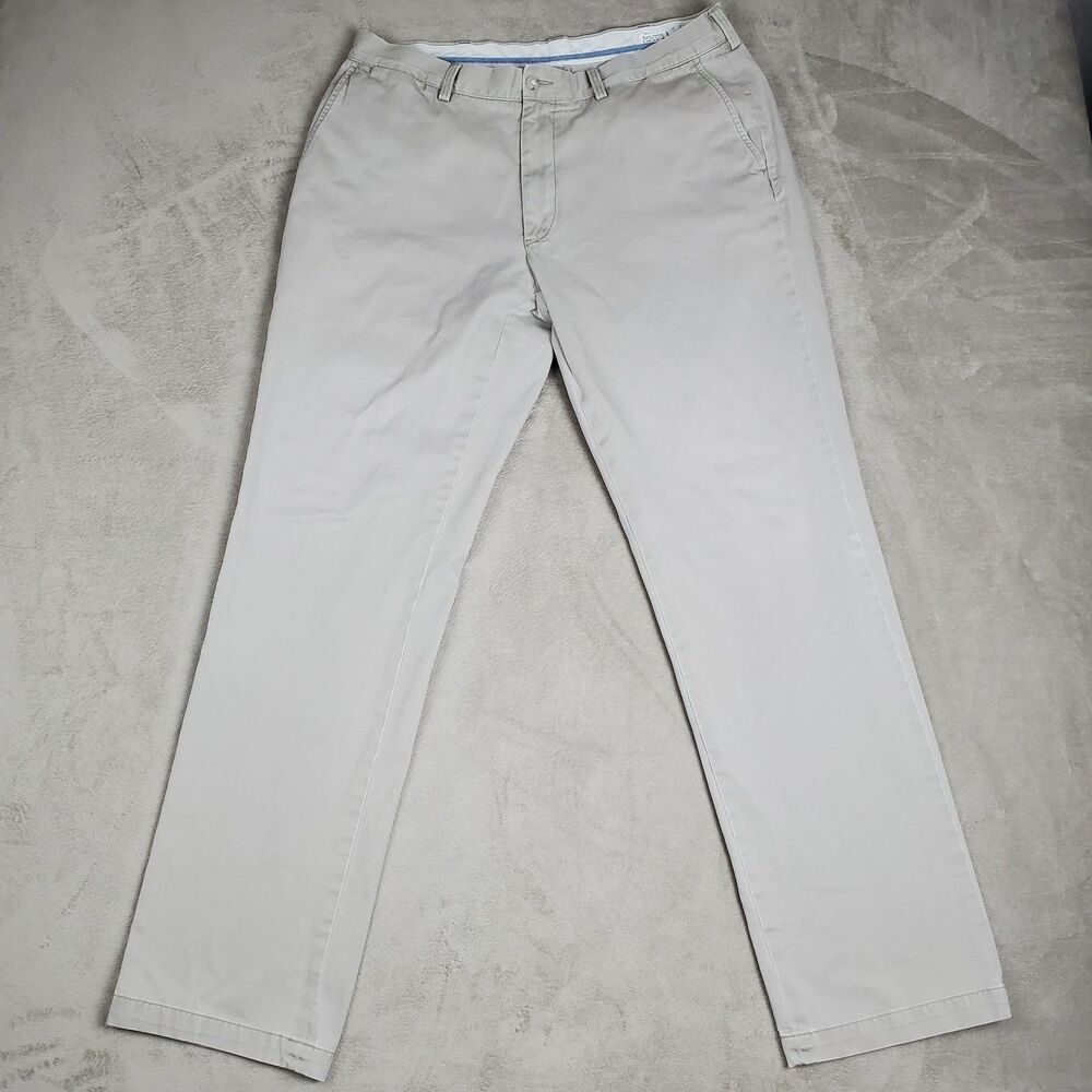 Polo Ralph Lauren Pants Mens 34x32 Beige Classic Fit 100% Cotton Chino Casual
